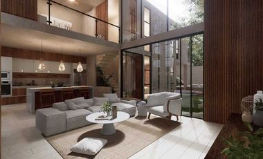 Preventa de casa moderna a 150m del mar en Chuburná Puerto