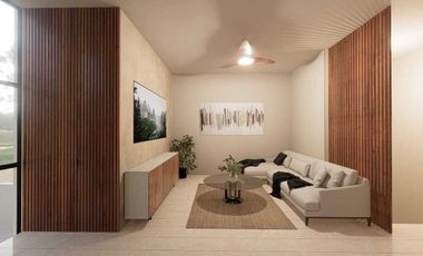 Preventa de casa moderna a 150m del mar en Chuburná Puerto