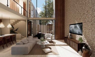 Preventa de casa moderna a 150m del mar en Chuburná Puerto