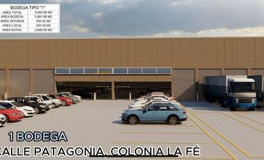 Venta de Terreno o Bodega San Nicolas  3,000m2 LA FE