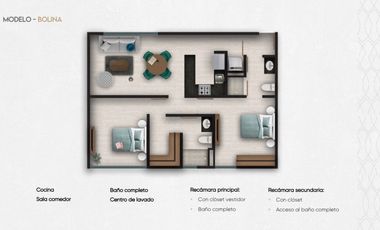 VENTA DE EXCLUSIVOS DEPARTAMENTOS EN TEMOZON NORTE