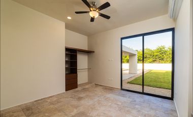 Casa Equipada de 1 piso en venta en Merida en privada Dzidzil Ha