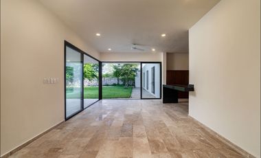 Casa Equipada de 1 piso en venta en Merida en privada Dzidzil Ha
