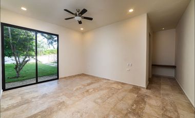 Casa Equipada de 1 piso en venta en Merida en privada Dzidzil Ha