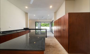 Casa Equipada de 1 piso en venta en Merida en privada Dzidzil Ha