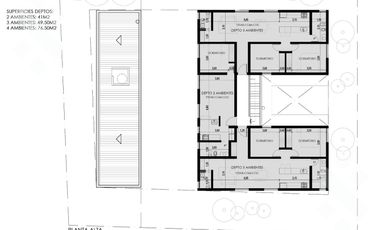 En venta, Departamento de 2 Dormitorios en Pozo, Canales de Plottier.