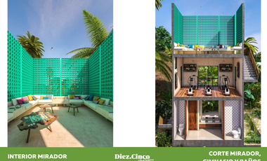 En Venta TownHouse en la playa Diez.Cinco