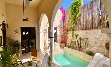 Casa Colonia en venta en Campeche en barrio de San Roman