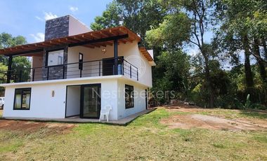 CASA CAMPIRANA EN RENTA A POCOS MINUTOS DE ACATITLAN