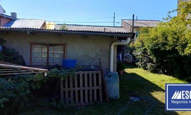 Terreno con casa, totalmente plano, idel desarrollo