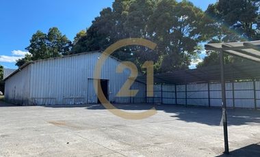 Galpón de 740m2. en 2.000m2 de tereno Villarrica