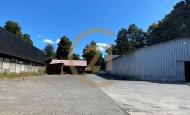 Galpón de 740m2. en 2.000m2 de tereno Villarrica
