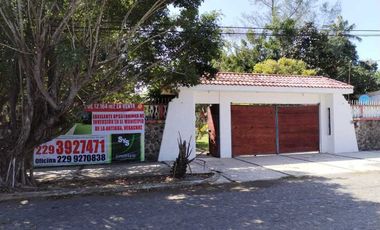 Casa campestre de 12,164 m2 en venta La Antigua. VERACRUZ, VER. PARA INVERSIÓN
