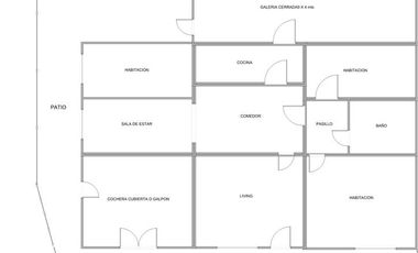 Casa en venta, Los polvorines. Excelente ubicacion, oportunidad. Retasada.