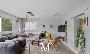 Piso en torre Bajo Belgrano, balcón, terraza, parrilla, amenities, seguridad 24hs, 2 cocheras