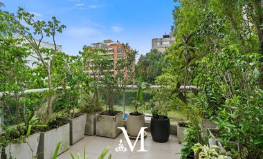 Piso en torre Bajo Belgrano, balcón, terraza, parrilla, amenities, seguridad 24hs, 2 cocheras