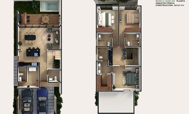 VENTA DE CASA EN MERIDA CON ALBERCA EN PRIVADA CON AMENIDADES TEMOZON NORTE