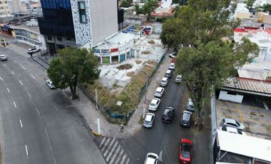 Se Renta terreno sobre Avenida en Ciudad del Sol Zapopan