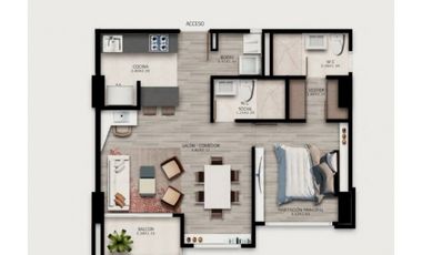 Apartamento para Estrenar en el Retiro Urbano excelente Ubicación