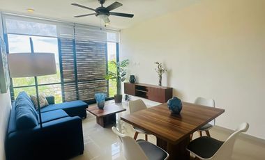 Departamento en renta amueblado, Emerald enTemozón, Mérida Yucatán
