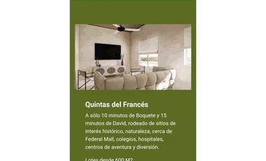 VENDO.CASAS NUEVAS EN.EL FRANCES.BOQUETE