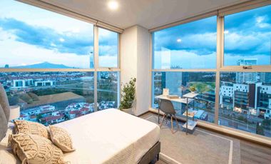 VENTA DE DEPARTAMENTOS FRENTE A LA VISTA SOBRE ATLIXCAYOTL EN ANGELOPOLIS PUEBLA SAN ANDRES CHOLULA