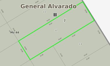 Terreno en venta - 339Mts2 - Miramar