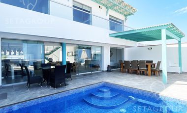 Vendo Casa de Playa, Lomas del Mar (KM. 121) - Totalmente amoblada