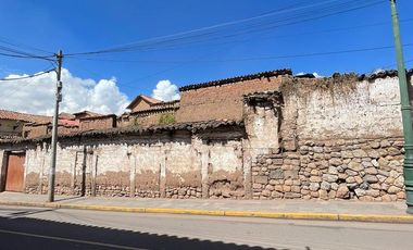 Terreno en Cusco a 500 metros de la Plaza Mayor y Catedral