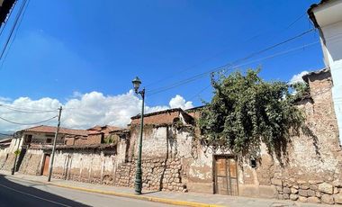 Terreno en Cusco a 500 metros de la Plaza Mayor y Catedral