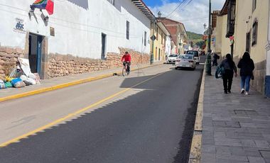 Terreno en Cusco a 500 metros de la Plaza Mayor y Catedral