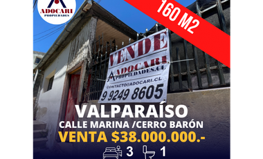 VALPARASO / CERRO BARÓN / CASA 3D 1B
