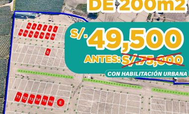 Terreno en La Joya a 1 min de la Panamericana Sur