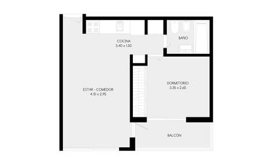 Departamento en venta en La Plata