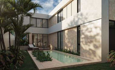 CASA EN VENTA EN PRIVADA TAMORA AL NORTE DE MERIDA.