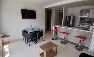 APARTAMENTO AMOBLADO EN ARRIENDO LAS PALMAS MANACA. RICAURTE, CUND.