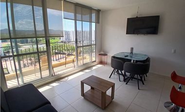APARTAMENTO AMOBLADO EN ARRIENDO LAS PALMAS MANACA. RICAURTE, CUND.