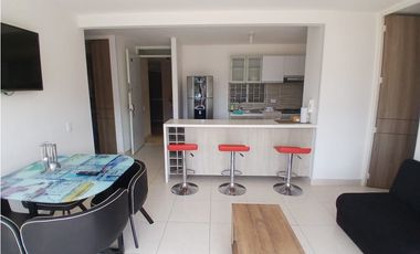 APARTAMENTO AMOBLADO EN ARRIENDO LAS PALMAS MANACA. RICAURTE, CUND.