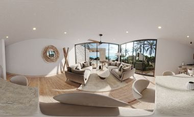 Departamento en venta playa tres recamaras Merida Yucatan  SAAMA Telchac