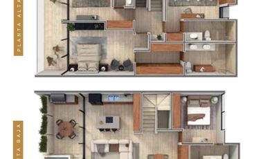 PENTHOUSE  EN VENTA EN PRIVADA CON AMENIDADES EN MERIDA TEMOZÓN NORTE