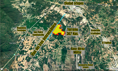Venta Terreno de 367 hectáreas a la orilla del Tren Interoceánico en Oaxaca 🌎