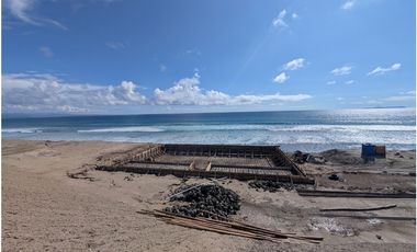 En venta lotes de terreno Proyecto San Jose Beach  frente al mar.