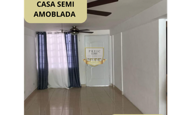 ALQUILER DE CASA DUPLEX SEMI AMOBLADA EN CHANIS