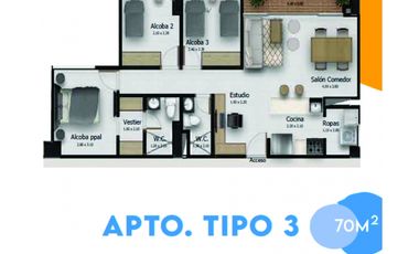 Venta Apartamento, BAMBUCO, Marinilla