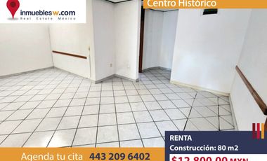OFICINAS O CONSULTORIOS EN RENTA EN EL CENTRO HISTORICO, MORELIA