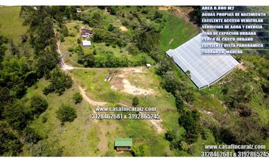 lote con cabaña en madera  semiurbano con area 8880 m2 en marinila