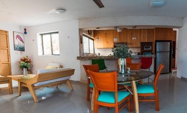 Casa de 2 recámaras con alberca en venta  en Sisal, Yucatán.