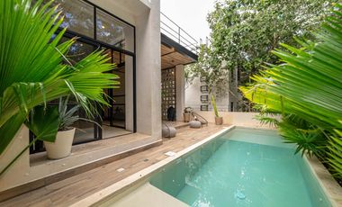 Impresionante Villa cerca del mar en Venta , residencial Selvamar Playa del Carmen