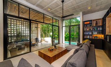 Impresionante Villa cerca del mar en Venta , residencial Selvamar Playa del Carmen