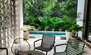 Impresionante Villa cerca del mar en Venta , residencial Selvamar Playa del Carmen